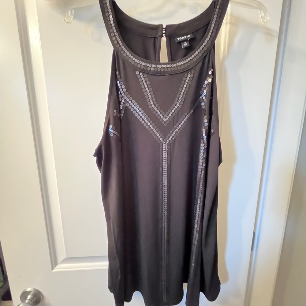 Sequin Art Deco inspired Embellished top